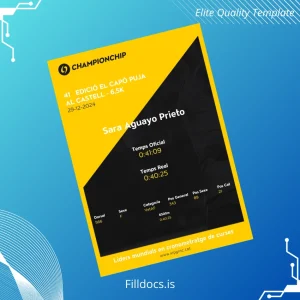 Fillable Spain University Diploma Template Template Preview - FillDocs