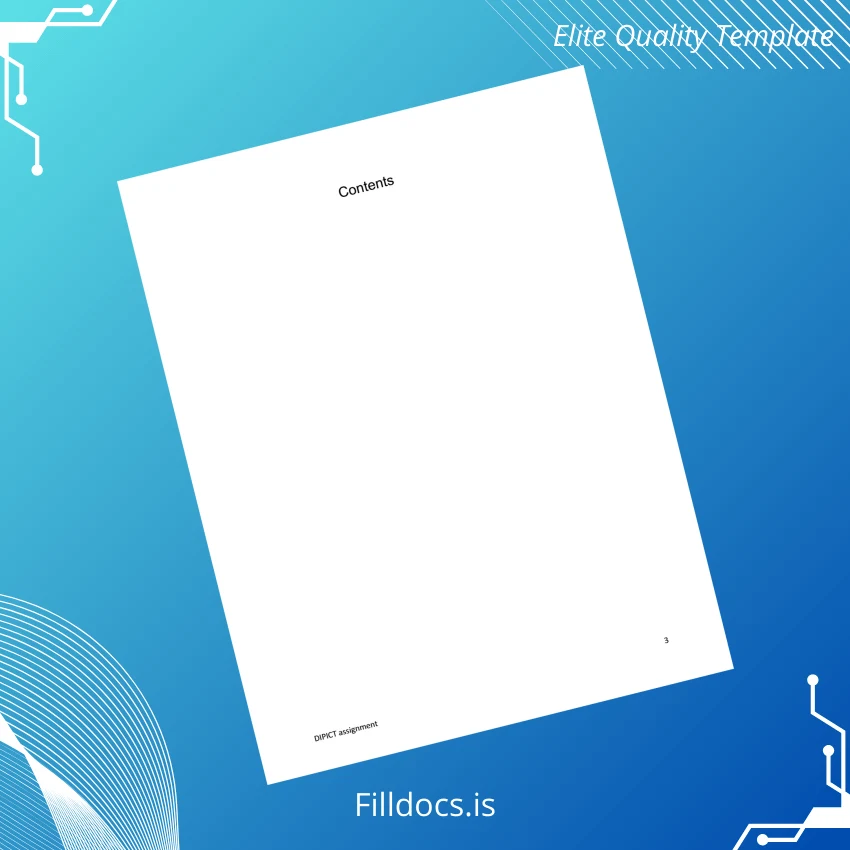 Fillable Sri Lanka IDM Computer Studies Pvt Ltd Diploma in ICT Template page 3 Page Preview - FillDocs