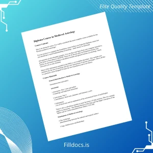 Fillable UK Diploma in Medieval Astrology Template Template Preview - FillDocs