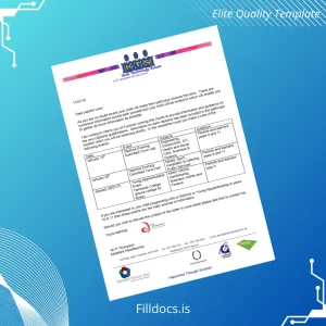 Fillable UK Hyde Technology School Diploma Letter Template Template Preview - FillDocs