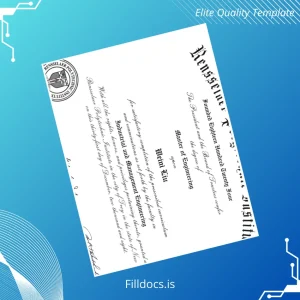 Fillable USA Rensselaer Polytechnic Institute Master of Engineering in Industrial and Management Engineering Template Template Preview - FillDocs